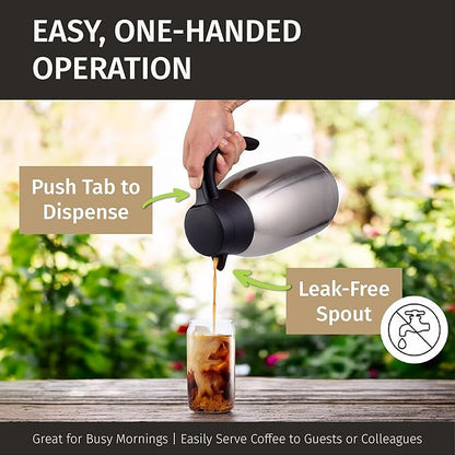 Cresimo Thermal Coffee Carafe 68oz / 2L
