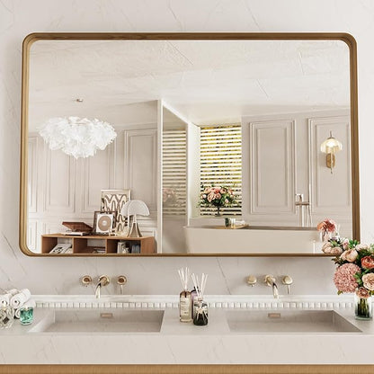 LOAAO 50X30 Inch Bathroom Mirror