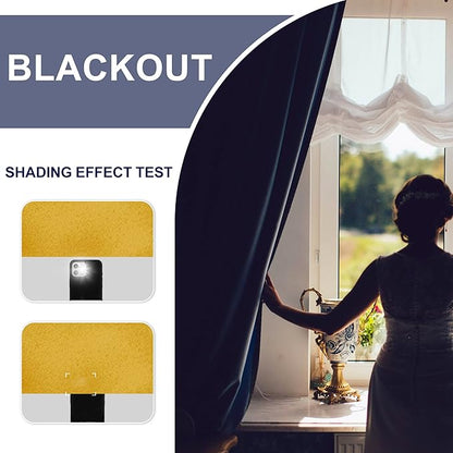 JIUZHEN Blackout Curtains for Bedroom
