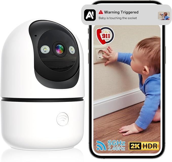 Indoor Security Camera - 5G&2.4G WiFi Cameras