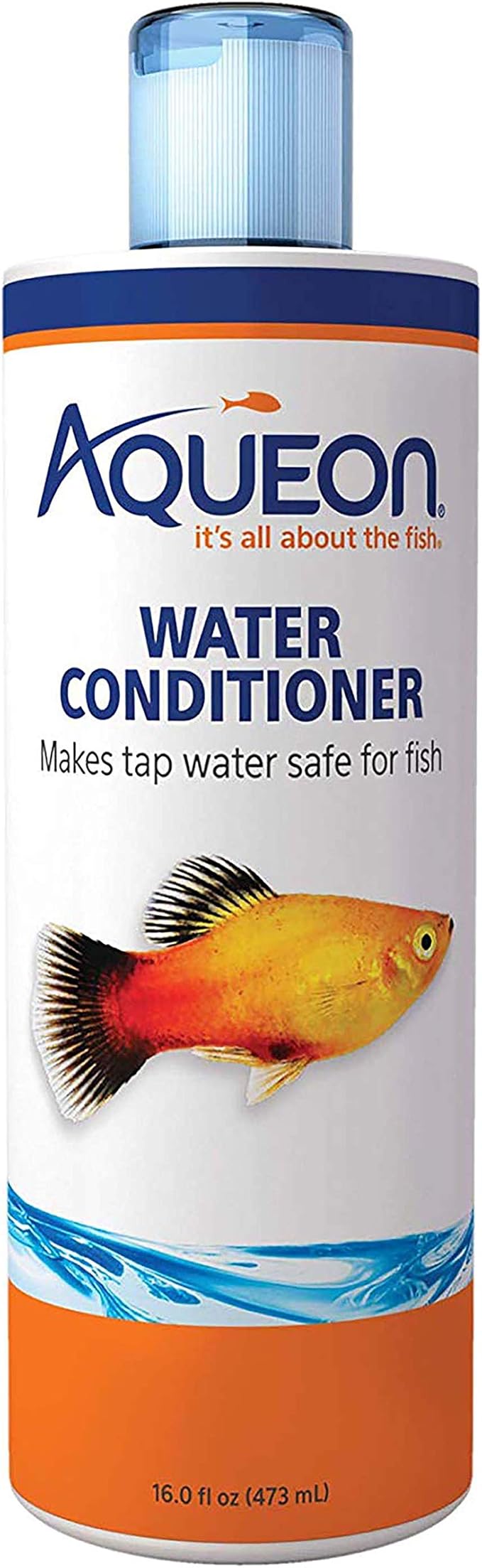 Aqueon Aquarium Fish Tank Water Conditioner Bottle, 16 ounces