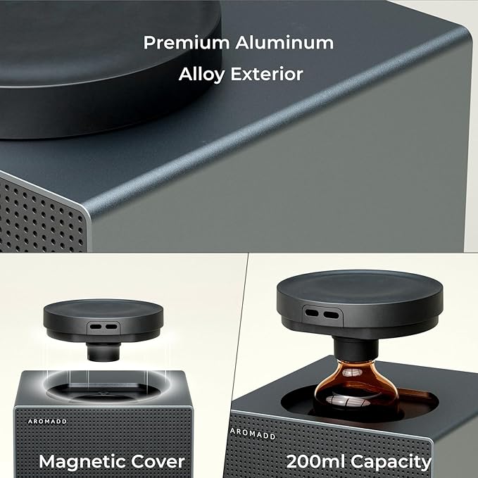 Smart Aroma Scent Waterless Essential Oil Diffuser, Cold Air Tech Scent Air