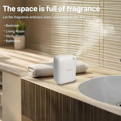 Battery-Powered Air Freshener Waterless Essential Oil Diffuser – 150mL Capacity