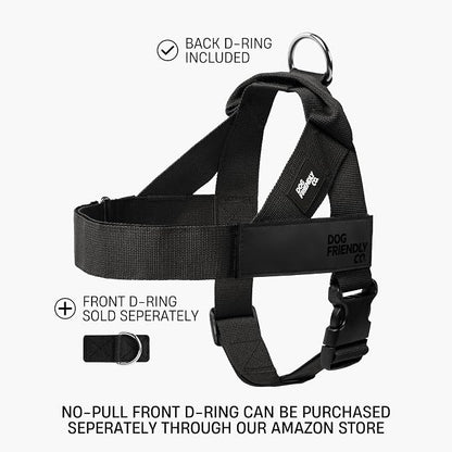Dog Friendly Co. Dog Harness for Small Dogs, Adjustable (Purple, Extra Small)