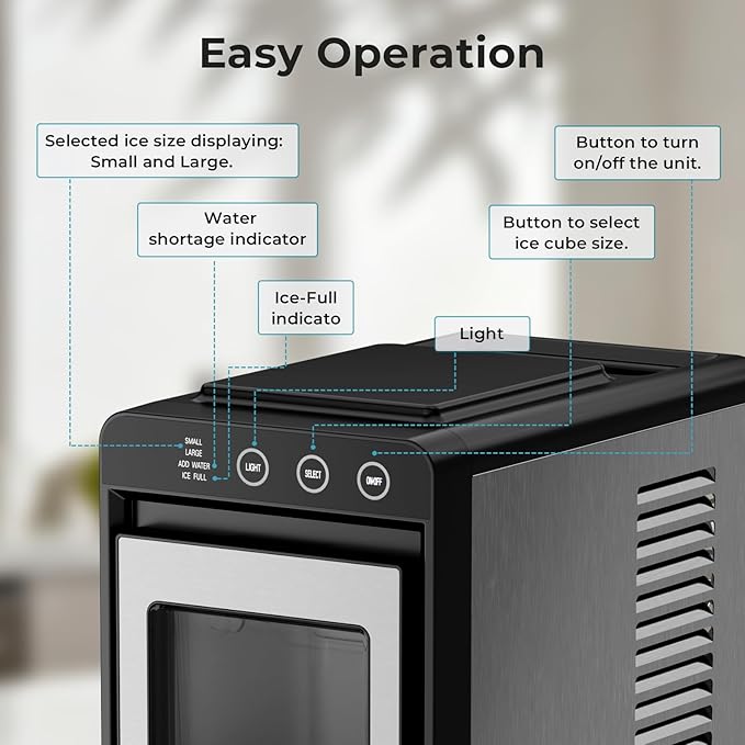 Antarctic Star Countertop Ice Maker Machine