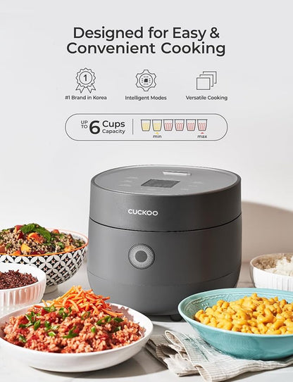 CUCKOO Micom Rice Cooker 6-Cup Uncooked / 12-Cup Cooked