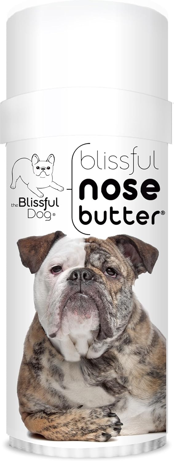 The Blissful Dog Olde English Bulldogge Unscented Nose Butter - Dog Nose Butter, 2 Ounce