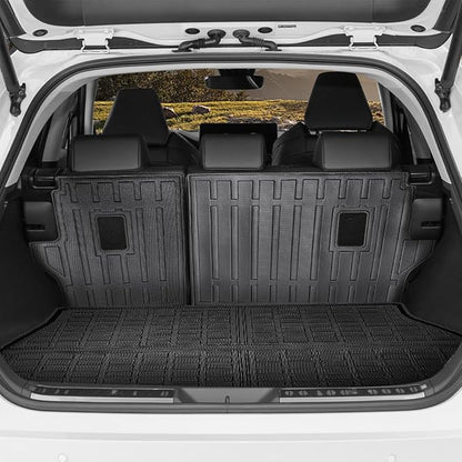 Compatible for 2021-2025 Toyota Venza Cargo Mat & Backrest Mats All Weather Seat Back Cover Cargo Liner for 2021-2025 Toyota Venza Accessories