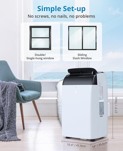 Portable Air Conditioners, 12000 BTU Cooling Capacity
