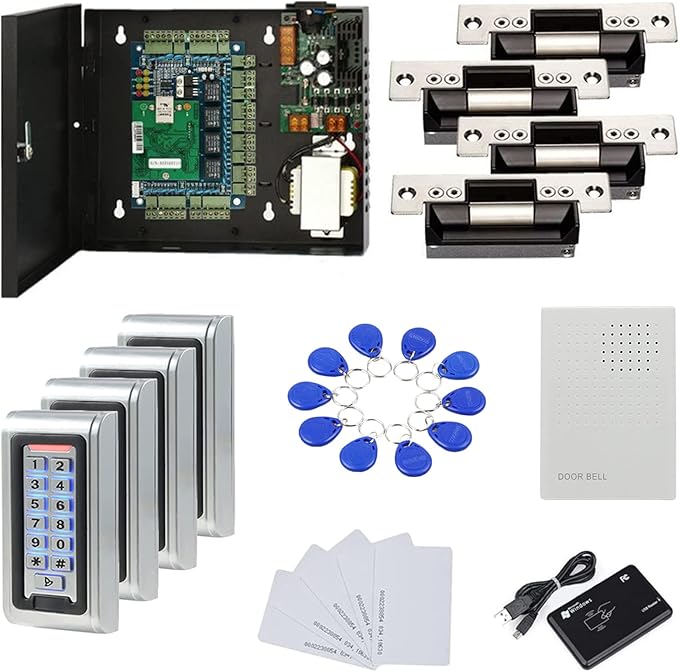 MENGQI-CONTROL Waterproof Metal Keypad Reader Standard North American Strike