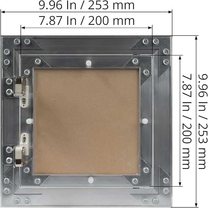 8" x 8" Inch Aluminum Drywall Access Panel