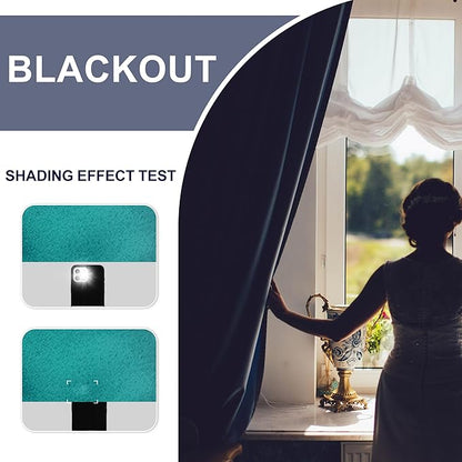 JIUZHEN Blackout Curtains for Bedroom