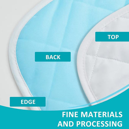 3 Pack Washable Underpads 18"x24" , Pee Pads for Kids, Dogs, Small | KANECH Waterproof Reusable Incontinence Bed Pads for Chair, Crib, Bassinet, Non-Slip, Silent, Machine Washable