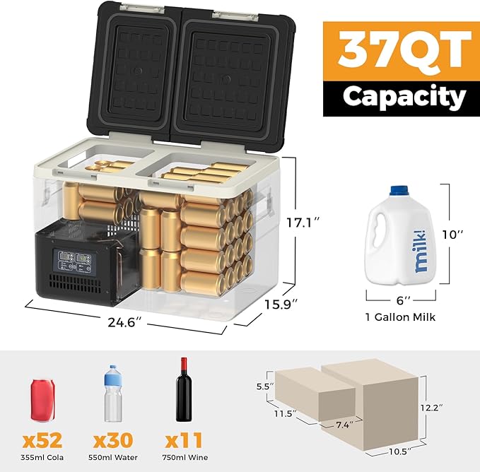 Setpower DT35 Electric Cooler Car Refrigerator