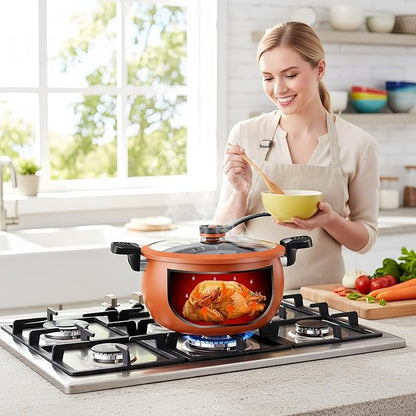 non-stick pressure cooker,