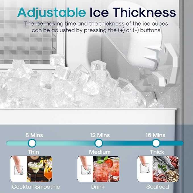 ICEPURE 15" Under Counter Ice Maker