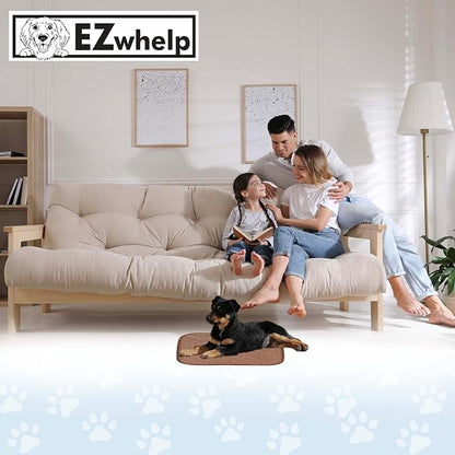 Reusable Dog Pee Pads, Washable Waterproof Puppy Training Pad 17x20 | Washable waterproof pee pads for dogs & puppies. Super absorbent, leak-proof, reusable 100+ washes with rounded corners.