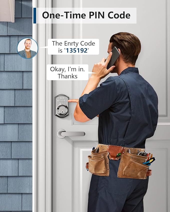TEEHO TE001 Keyless Entry Door Lock