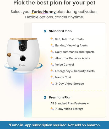 Furbo Mini 360° New 2K QHD Pet Camera