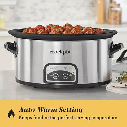 Crock-Pot 6 Quart Programmable Slow Cooker