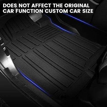 Compatible for 2012-2016 Honda CRV LX/SE/EX Floor Mats All-Weather TPE Floor Mats for 2012 2013 2014 2015 2016 Honda CR-V Accessories (Full Set)