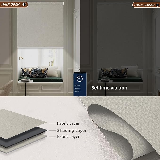 Motorized Blinds Roller Shade
