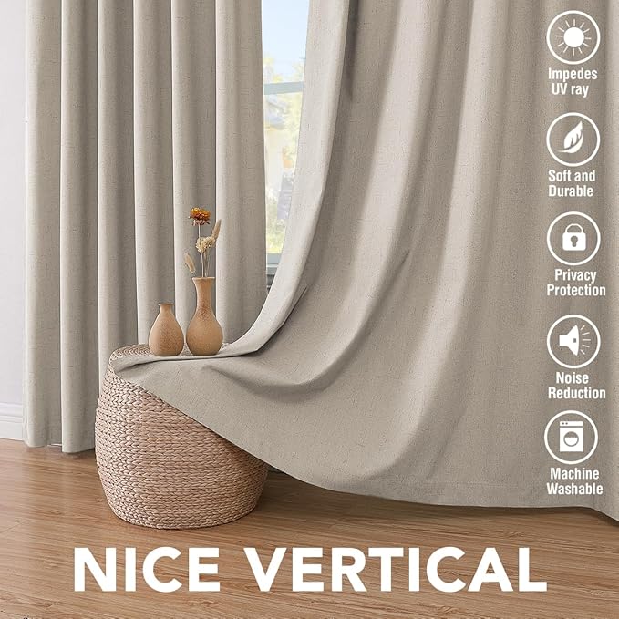 H.VERSAILTEX 100% Blackout Curtains