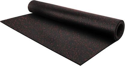 Flooring Inc's 1/4" Thick Tough Rubber Flooring Roll | Flexible Recycled Rubber Floor Mats for Home Gym | Heavy Duty Rubber Mat for Home Gyms, Sheds, Horse Stall Mat or Trailer