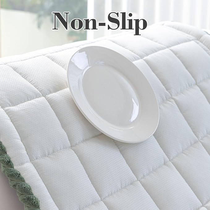 Couch Cover for Dogs Washable, Non-Slip Pet Couch Covers for Sofa, Fuzzy Dog Couch Cover Mat Thick Soft Plush for Furniture Protector (Green, 27.6" x 47.2"/70 x 120cm)