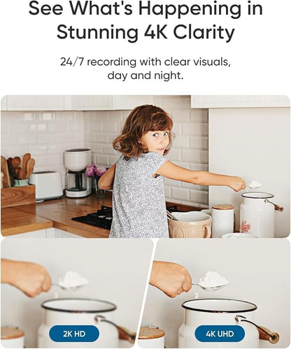 eufy Security Indoor Camera E30, Latest Generation, 4K UHD Security Camera