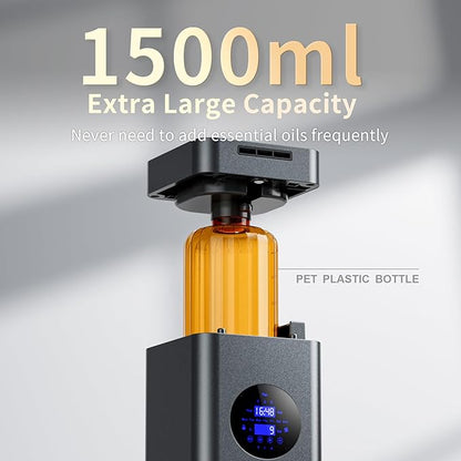 1500ml Scent Air Machine for Home, 4000 sq. ft Coverage Waterless Diffuser