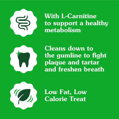Greenies Weight Management Regular Dog Dental Chews Weight Control Dog Treats, 27 oz. Pack (27 Treats)