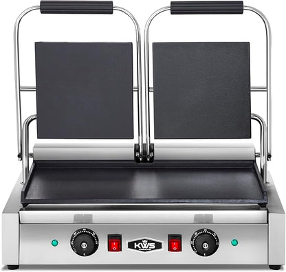 KWS FM-23 3400W Electric Panini Press Maker
