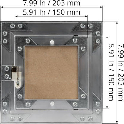 6" x 6" Inch Aluminum Drywall Access Panel