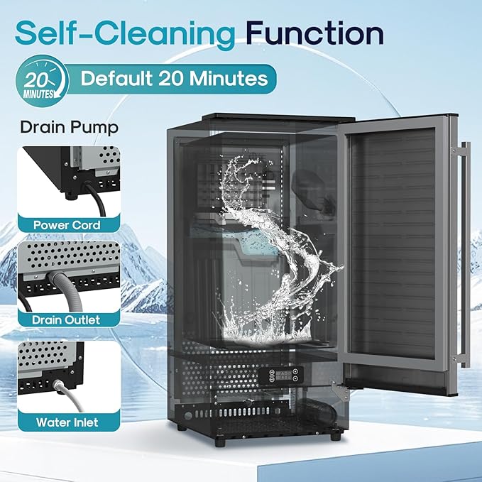 ICEPURE 15" Under Counter Ice Maker
