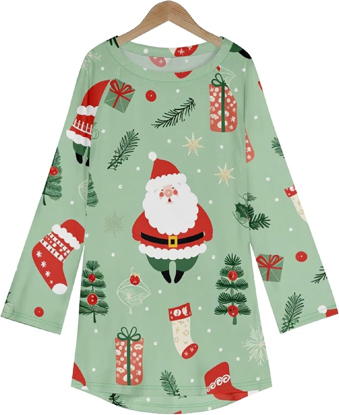 MARSVOVO Women Novelty Graphic Plus Size Sweater Crewneck Long Sleeve Cute Printed Loose Fit Casual Fall Sweaters Top