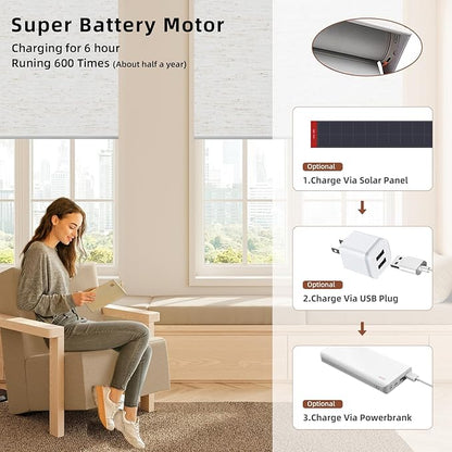 Motorized Blinds Roller Shade