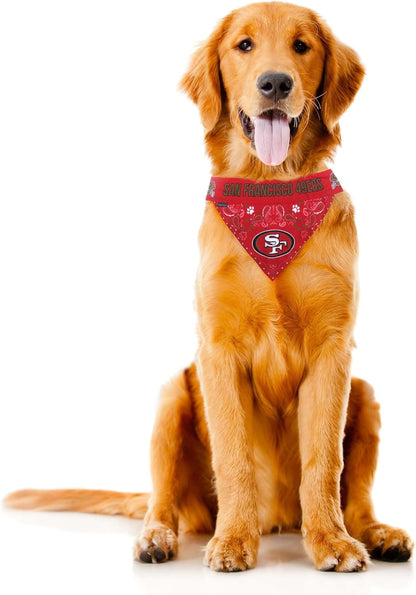Littlearth NFL Pet Bandana - Reversible