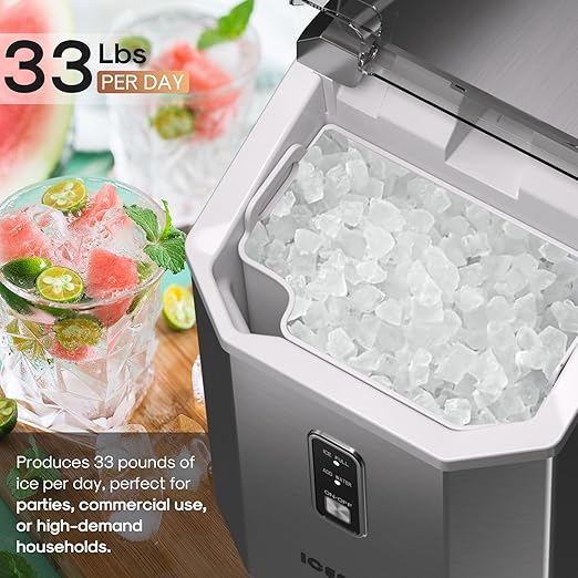 ICEPURE Nugget Ice Makers Countertop