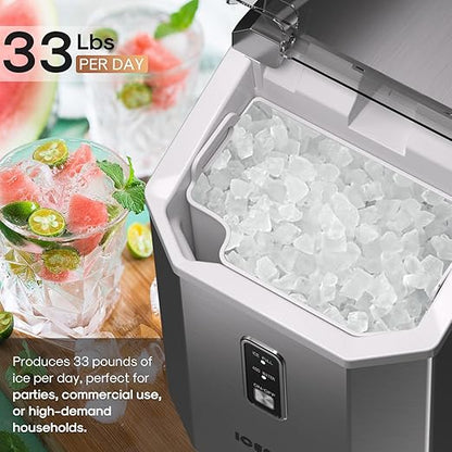 ICEPURE Nugget Ice Makers Countertop