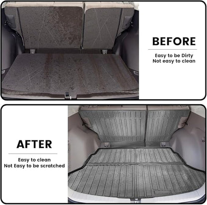 Compatible for 2012-2016 Honda CRV LX/SE/EX Floor Mats All-Weather TPE Floor Mats for 2012 2013 2014 2015 2016 Honda CR-V Accessories (Full Set)