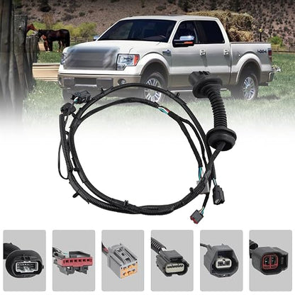 AL3Z14631AAA Rear Left Driver Door Jumper Harness w/Rear Heated Seats | Compatible with 2010-2014 F-150 FX2/FX4/Lariat/Platinum 2011-2013 SVT Raptor 2013-2014 Limited