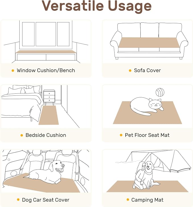 Couch Cover for Dogs, Washable Non Slip Sofa Covers for 2 Cushion Couch Pet Friendly Fuzzy Sofa Protector&Bed Mat for Pets (27.6"x59.06" Dark Gray)