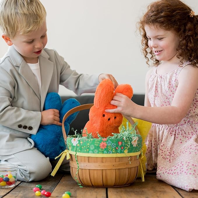 Animal Adventure | 9" Dressed Up Peeps Plush - Bow & Skirt | Easter Basket Stuffed Animals for Kids | Cute & Huggable Ultra Soft Plushie Stuffers Toy Buddy | Collectable Gifts | Aged 3+