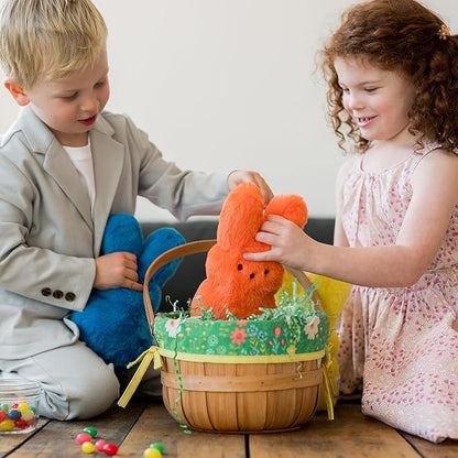 Animal Adventure | 9" Dressed Up Peeps Plush - Bow & Skirt | Easter Basket Stuffed Animals for Kids | Cute & Huggable Ultra Soft Plushie Stuffers Toy Buddy | Collectable Gifts | Aged 3+