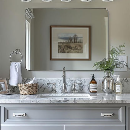 ANDY STAR Chrome Bathroom Mirrors