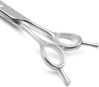 Chris Christensen Classic Series 7.5 in. Curved Dog Grooming Shears, Groom Like a Professional, Convex blade, Any Skill Level, Made From 440C Japanese Steel