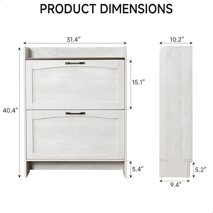 Narrow Shoes Storage Cabinet, Entryway Storage