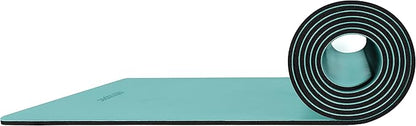 Retrospec Laguna 5mm Yoga Mat - Fitness Mat for Women, Men & Children, Slip-Resistant and Moisture Absorbing Exercise Mat for Home, Pilates, Yoga and Floor Workouts