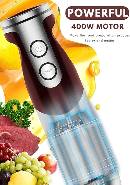 MegaWise 5-in-1 Hand Blender Set